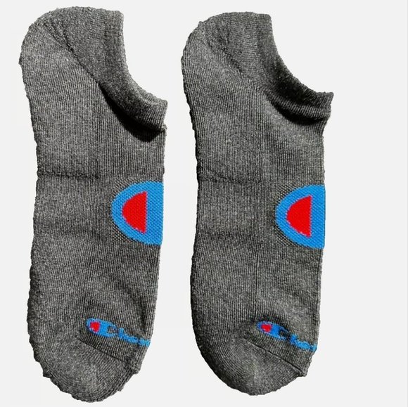 NWT Men's Champion 3 Pairs Super No Show Socks - Picture 4 of 9